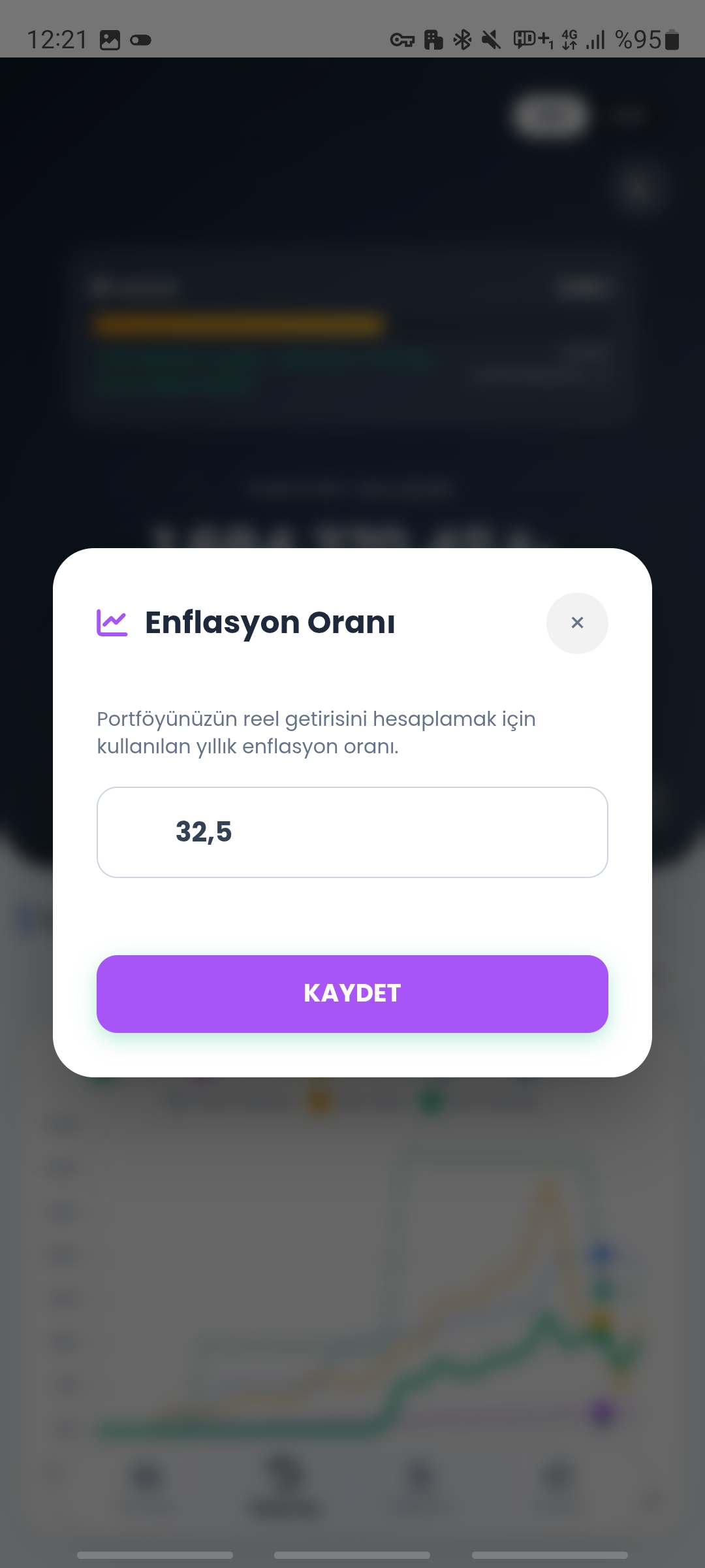 Geçmiş Sayfası - Enflasyon Butonu