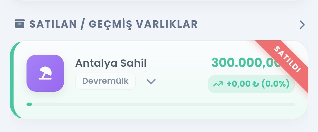 Varlık Ekranı